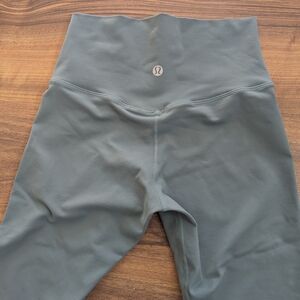 Lululemon Grayish Blue High-Waisted Leggings